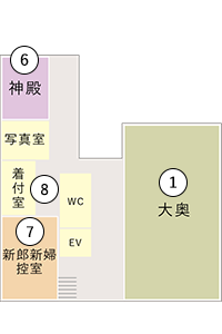 フロアマップ2階